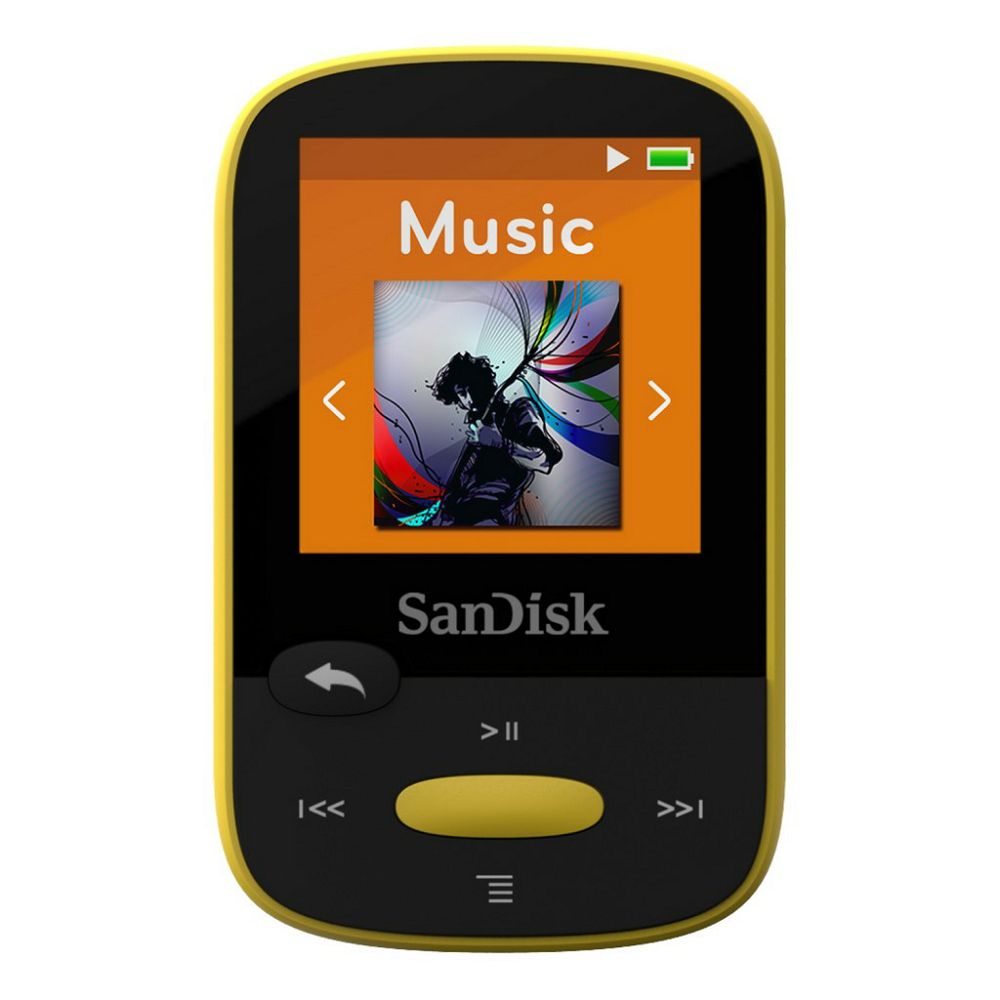 SanDisk Clip Sport Yellow 8GB MP3 player (SDMX24-008G-G46Y)