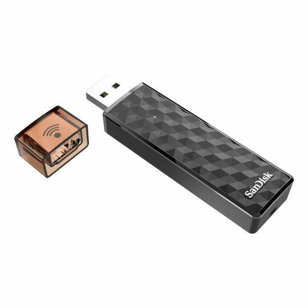 SanDisk Connect Wireless Stick 128GB USB + Wireless for Apple Android PC & Mac USB memorija (SDWS4-128G-G46)