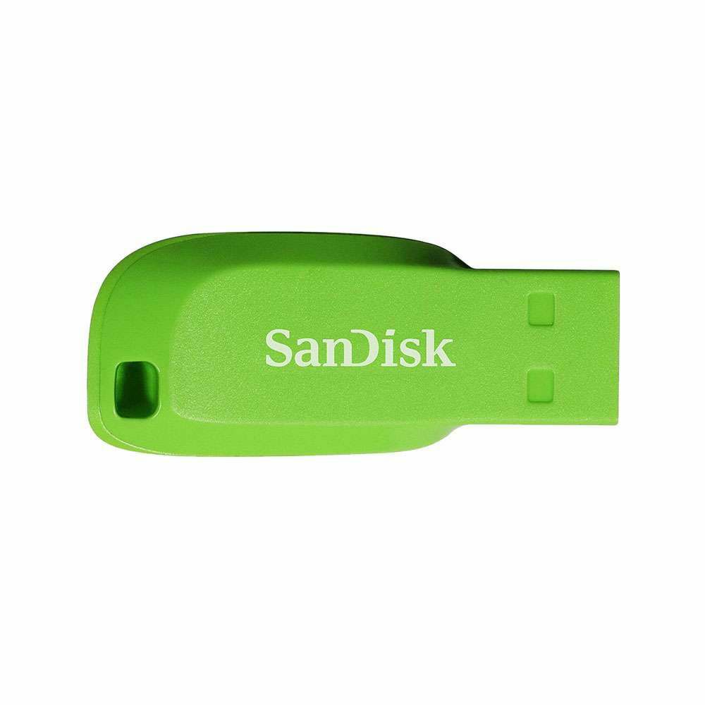 SanDisk Cruzer Blade 16GB Electric Green USB memorija (SDCZ50C-016G-B35GE)