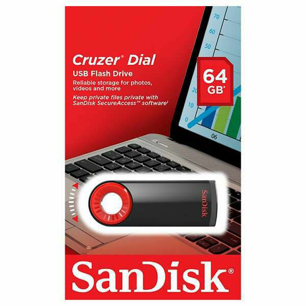 SanDisk Cruzer Dial 64GB USB memorija (SDCZ57-064G-B35)