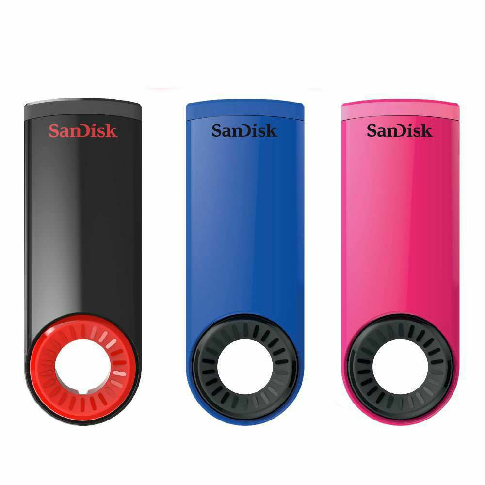 SanDisk Cruzer Dial triple pack (16GB x 3) Blue Pink & Black USB memorija (SDCZ57-016G-B46T)