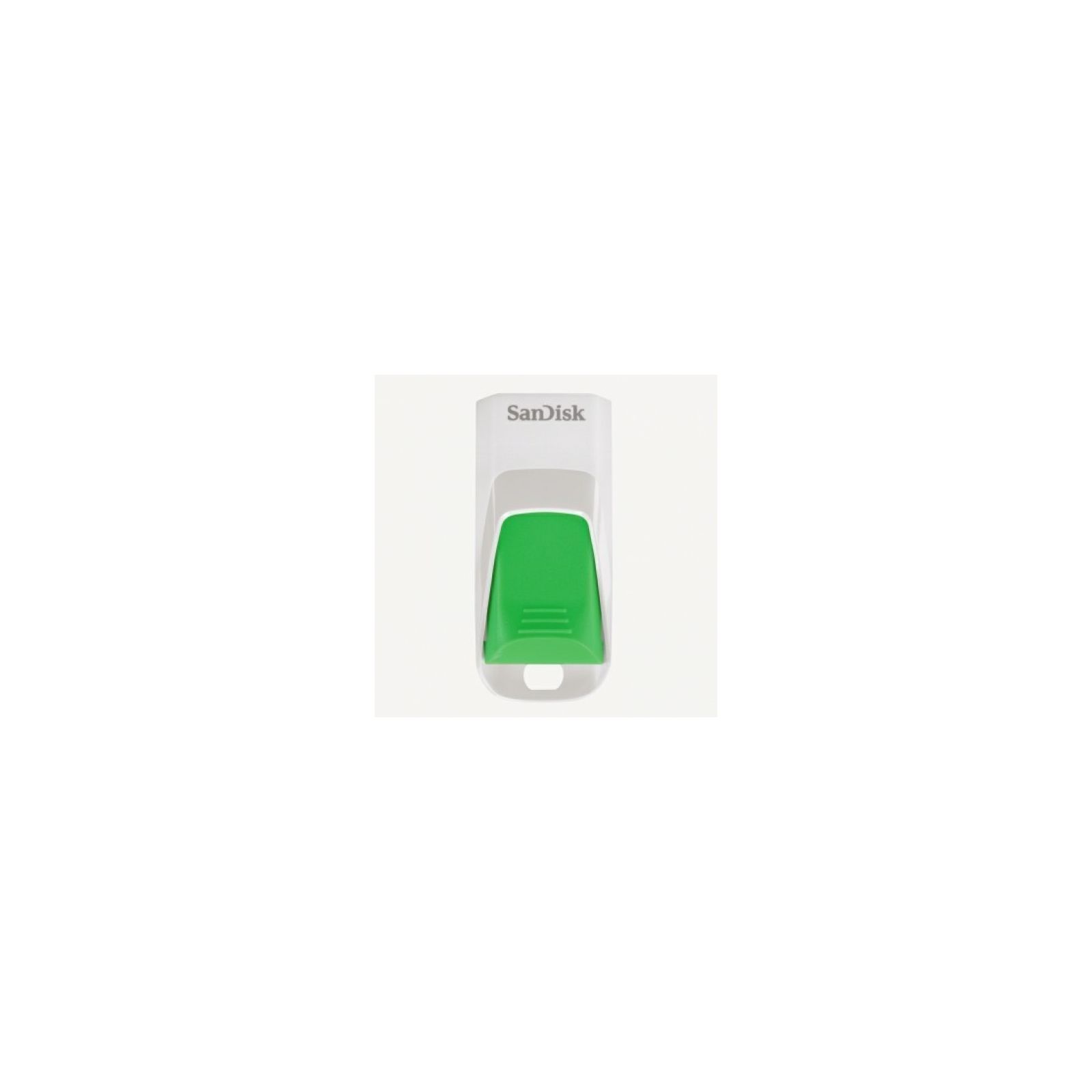 SanDisk Cruzer Edge 16GB White/Green SDCZ51W-016G-B35G USB Memory Stick