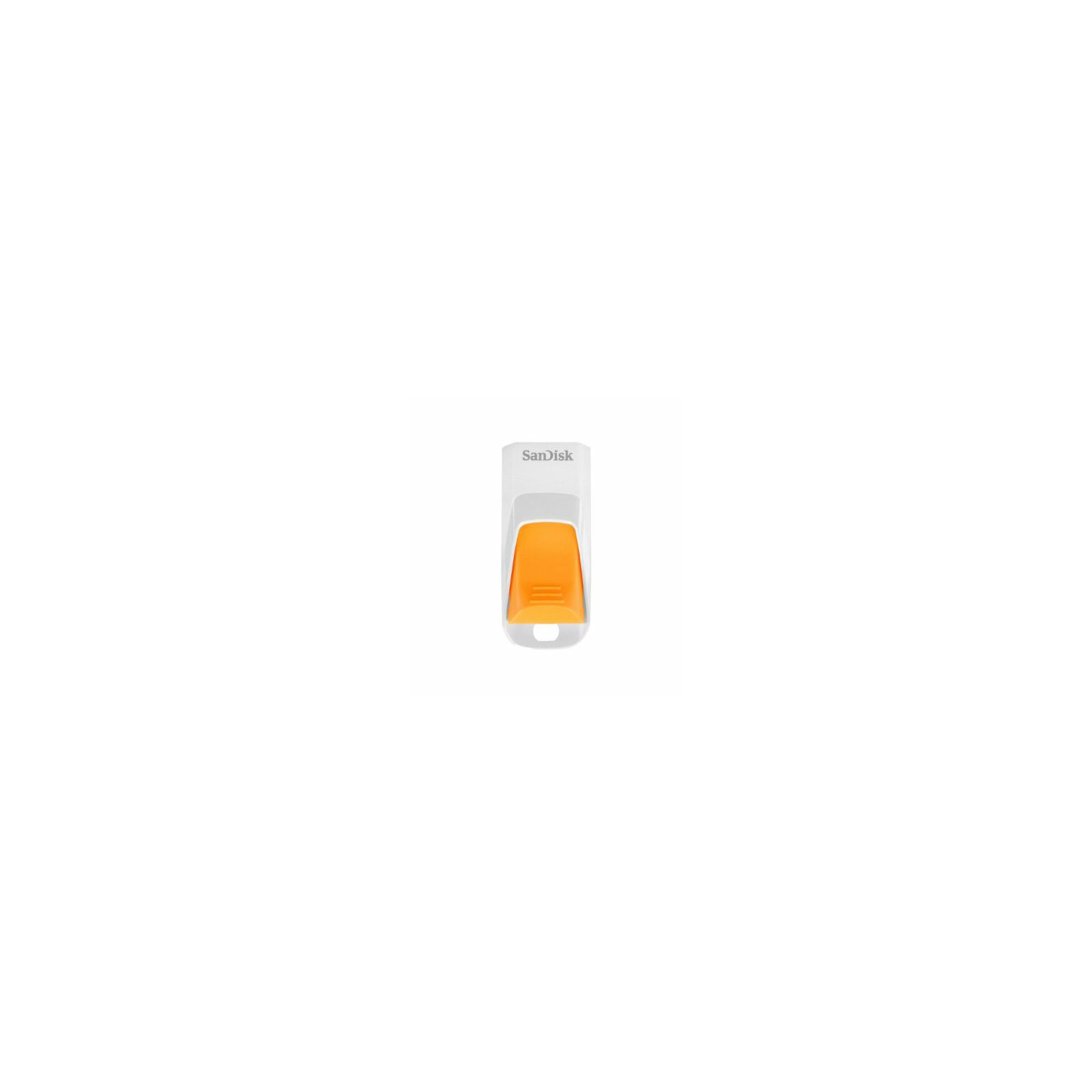 SanDisk Cruzer Edge 8GB White/Orange SDCZ51W-008G-B35O USB Memory stick