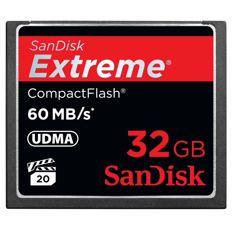 SanDisk Extreme CF 60MB/s 32 GB SDCFX-032G-X46 memorijska kartica