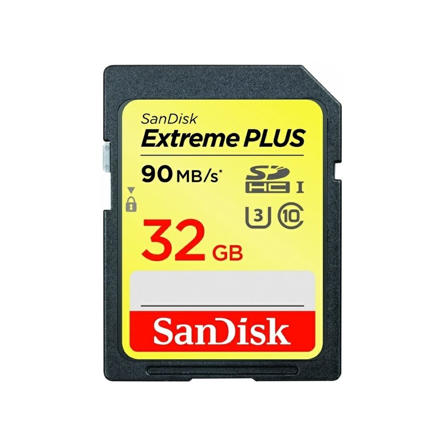 SanDisk Extreme Plus SDHC 32GB 90MB/s Class 10 UHS-I SDSDXSF-032G-GNCIN Memorijska kartica