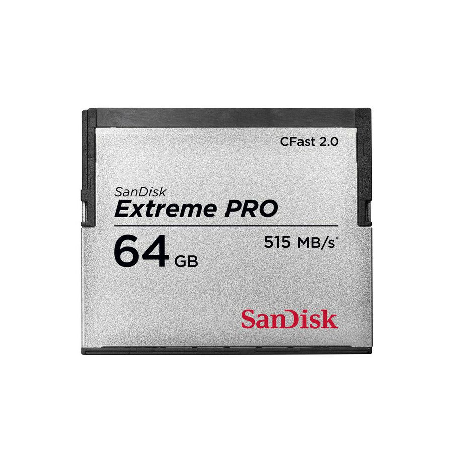 SanDisk Extreme Pro CFAST 2.0 64GB 515MB/s SDCFSP-064G-G46B Compact Flash Memorijska kartica