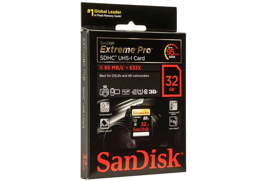 SanDisk Extreme Pro SDHC 32GB - 95MB/s Class 10 UHS-I SDSDXPA-032G-X46 memorijska kartica