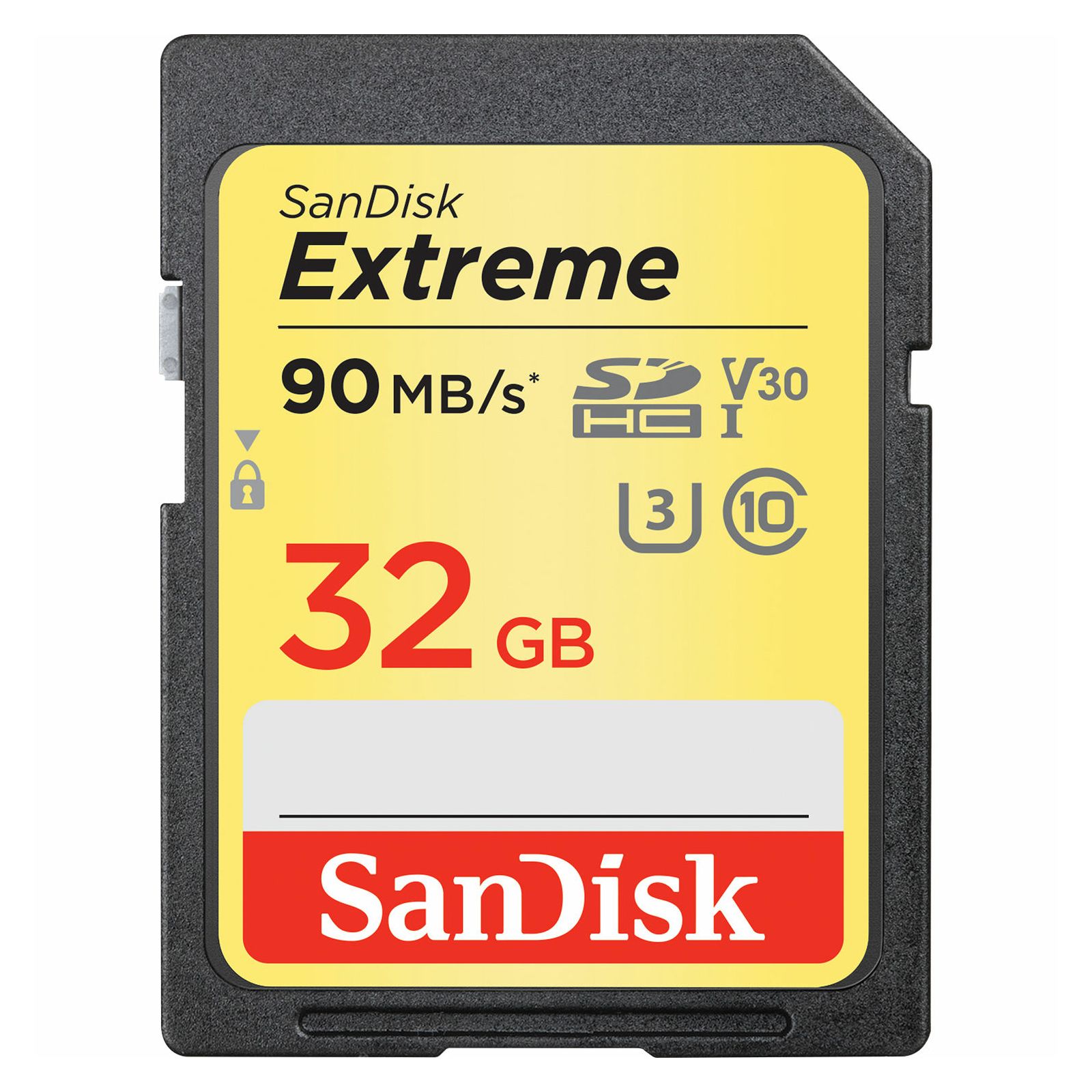 SanDisk Extreme SDHC Card 32GB 90MB/s V30 UHS-I U3 SD memorijska kartica SDSDXVE-032G-GNCIN