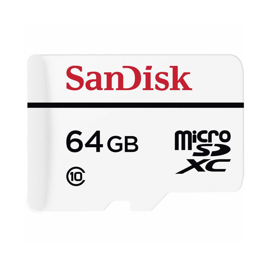 SanDisk High Endurance Video Monitoring 64GB microSDXC Card for Home Security Cameras and Dashcams SDSDQQ-064G-G46A Memorijska kartica