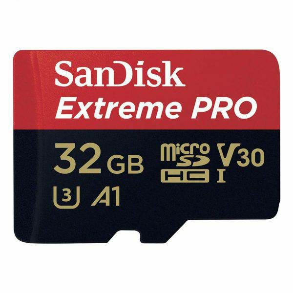 SanDisk microSDHC 32GB 100MB/s + SD Adapter + Rescue Pro Deluxe Extreme Pro A1 C10 V30 UHS-I U3 memorijska kartica (SDSQXCG-032G-GN6MA)