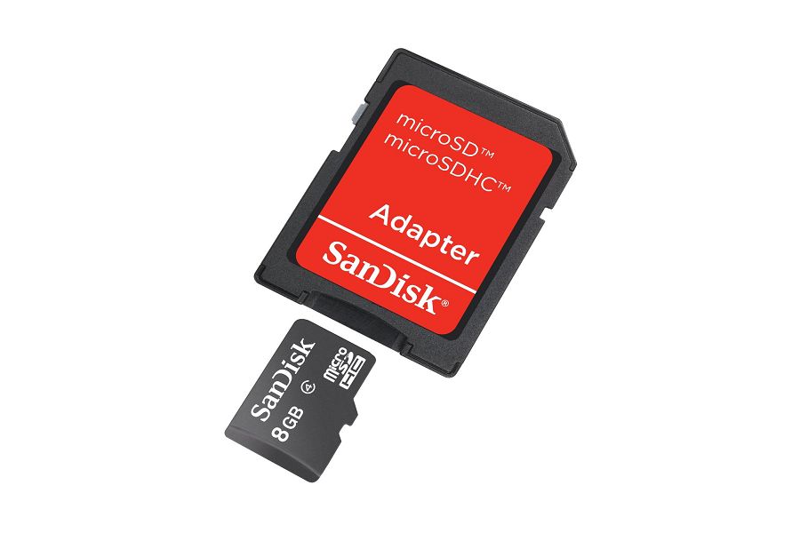 SanDisk microSDHC 8GB with microSD to SD Adapter SDSDQB-008G-B35 memorijska kartica