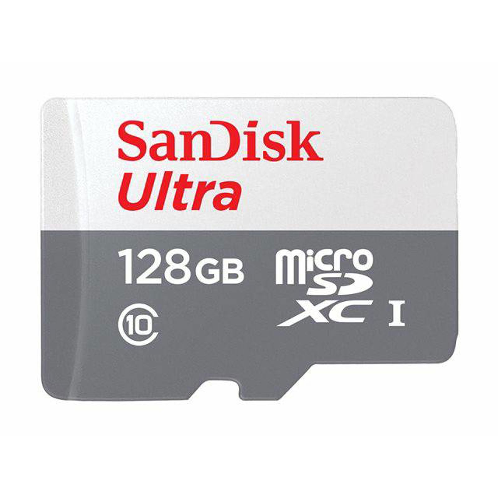 SanDisk microSDXC 128GB 100MB/s A1 Class 10 UHS-I Ultra memorijska kartica (SDSQUNR-128G-GN6MN)