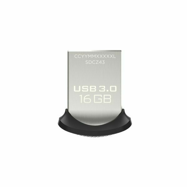 SanDisk SanDisk Ultra Fit USB 3.0 Flash Drive 16GB USB memorija (SDCZ43-016G-GAM46)