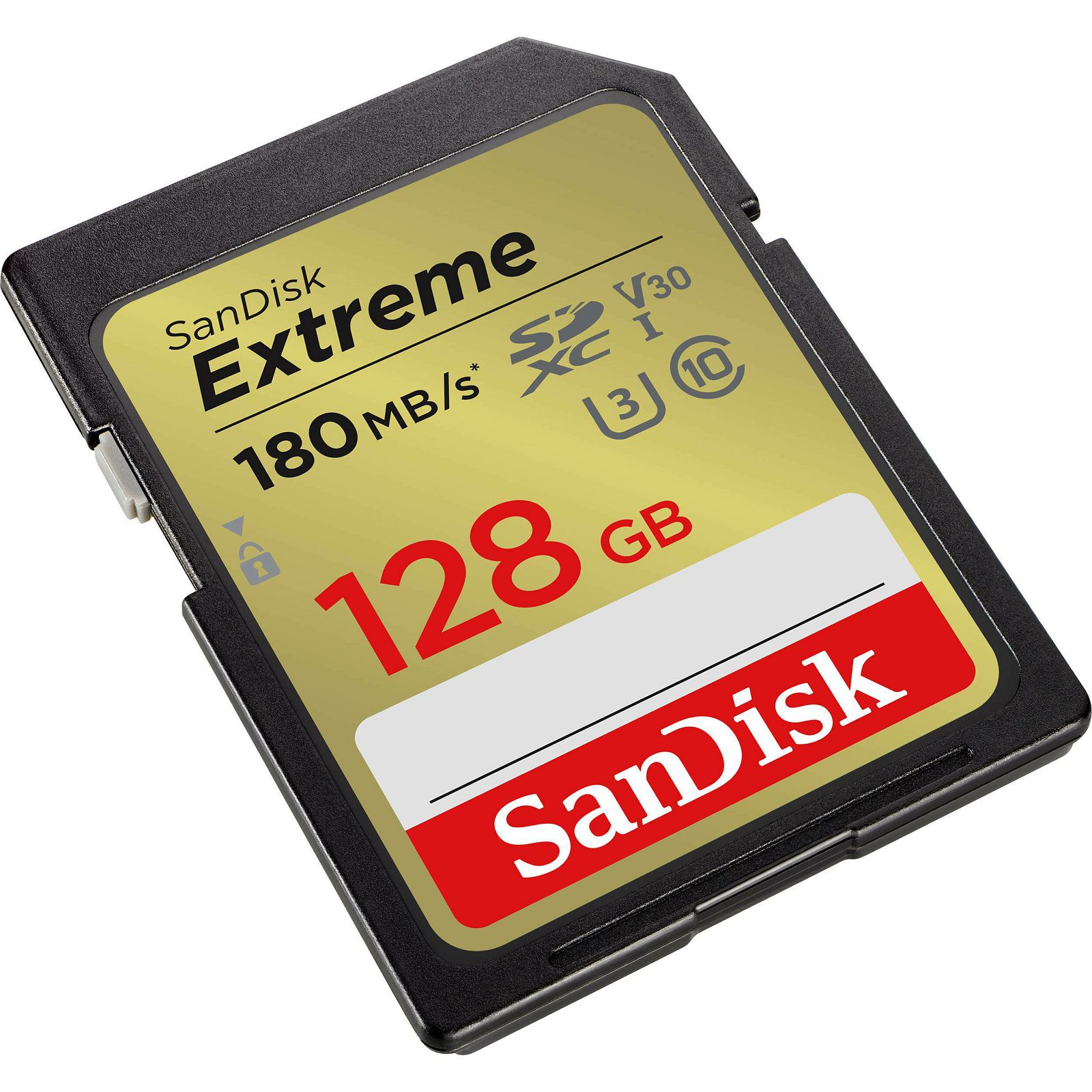 SanDisk SD 128GB 180MB/s 90MB/s Extreme SDXC UHS-I Class 10 V30 U3 Memorijska kartica (SDSDXVA-128G-GNCIN)