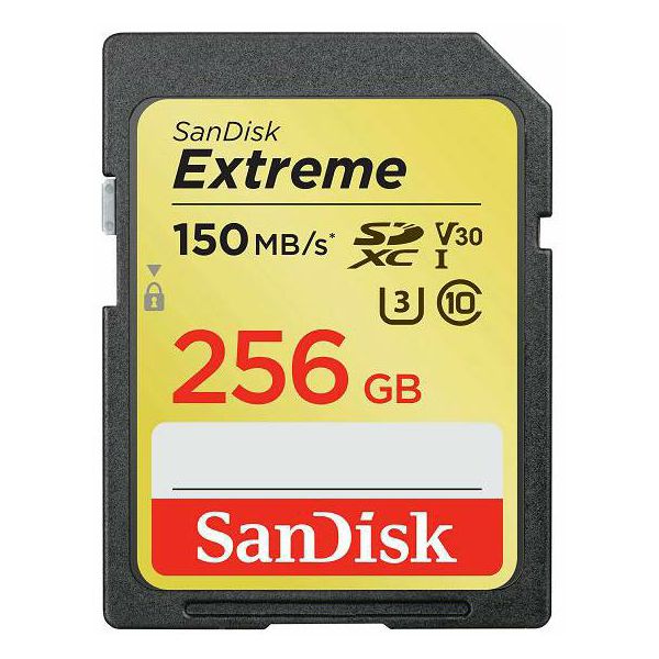 SanDisk SD 256GB 150MB/s Extreme V30 UHS-I U3 memorijska kartica (SDSDXV5-256G-GNCIN)