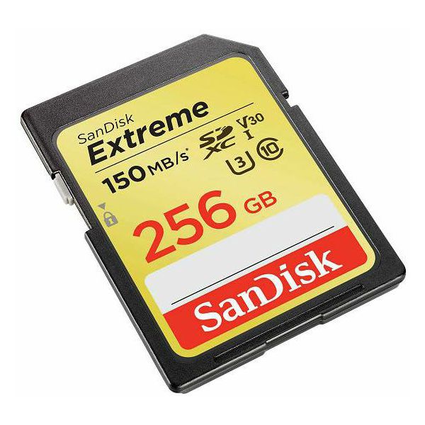 SanDisk SD 256GB 150MB/s Extreme V30 UHS-I U3 memorijska kartica (SDSDXV5-256G-GNCIN)