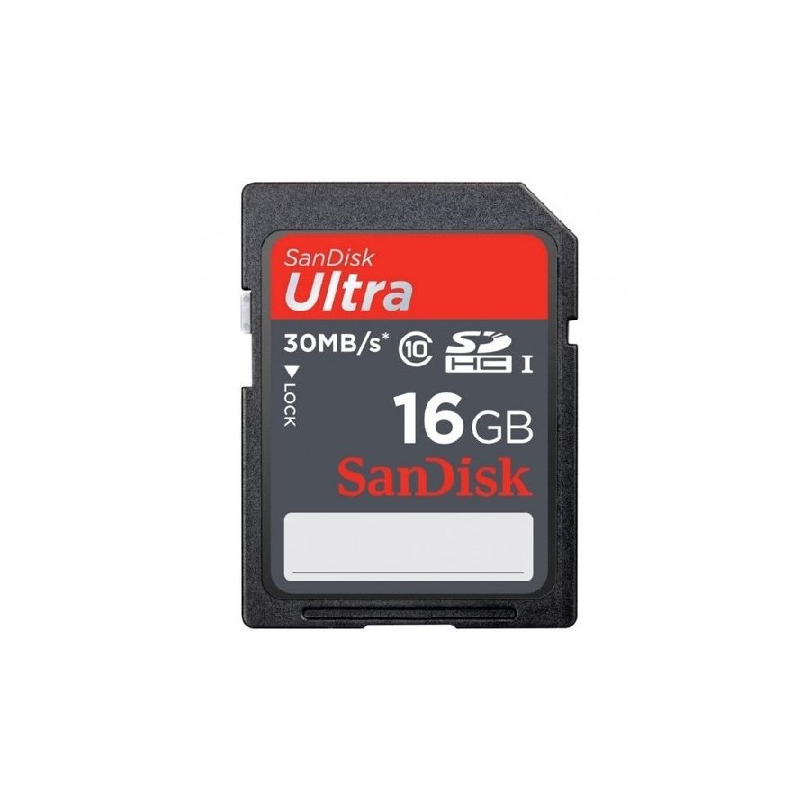 SanDisk SDHC 16GB Max. Read 30M/Bs Min. Write 10 MB/s Class 10 SDSDU-016G-U46 memorijska kartica
