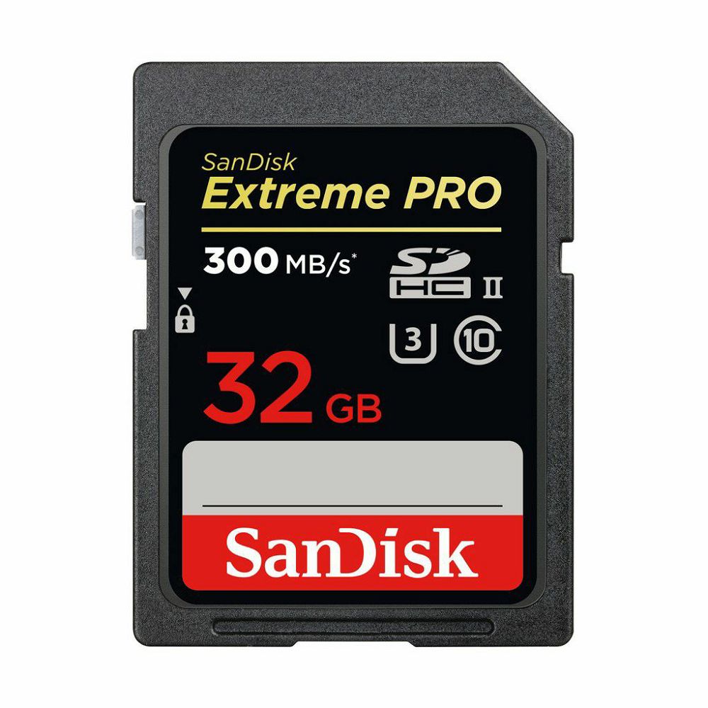 SanDisk SDHC 32GB 300MB/s Extreme Pro UHS-II memorijska kartica (SDSDXPK-032G-GN4IN)