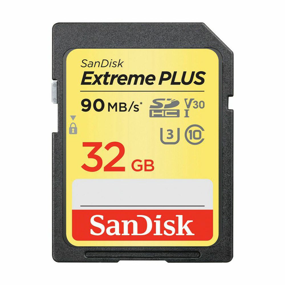 SanDisk SDHC 32GB 90MB/s Extreme Plus V30 UHS-I U3 memorijska kartica (SDSDXWF-032G-GNCIN)