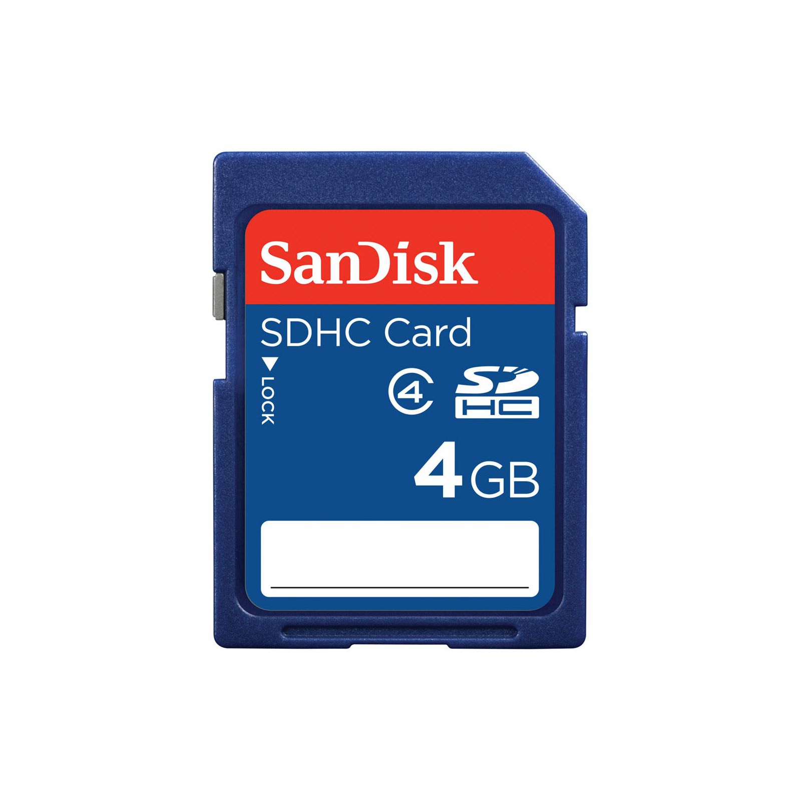 SanDisk SDHC 4GB Class 4 Speed 15MB/s SDSDB-004G-B35 memorijska kartica