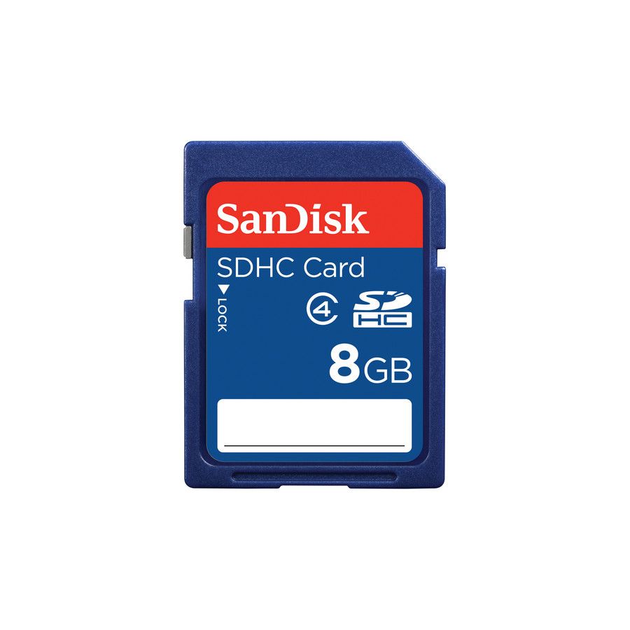 SanDisk SDHC Class 4 Speed 15MB/s 8GB SDSDB-008G-B35 memorijska kartica
