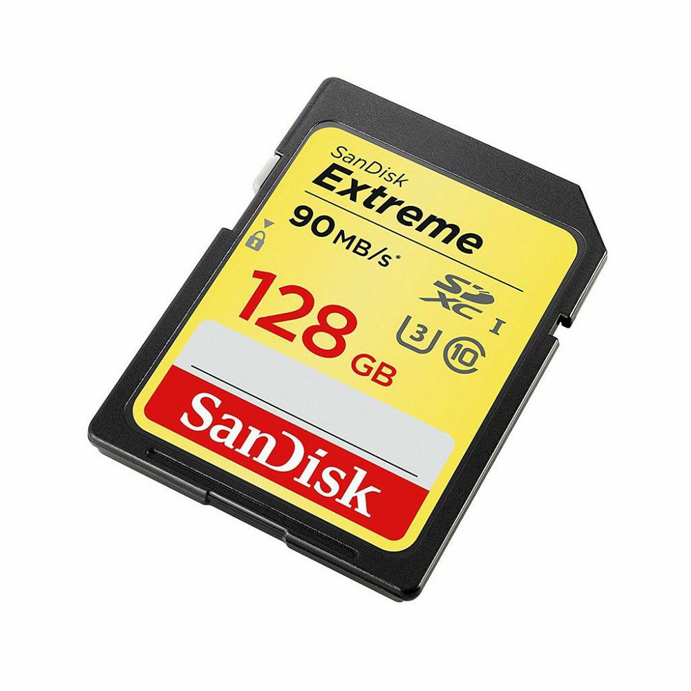 SanDisk SDXC 128GB 90MB/s Extreme Card V30 UHS-I U3 memorijska kartica (SDSDXVF-128G-GNCIN)