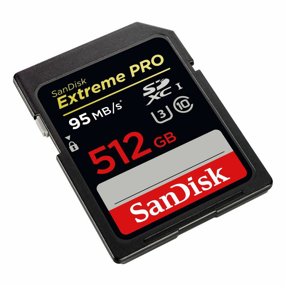 SanDisk SDXC 512GB 95MB/s Extreme Pro Class 10 UHS-I memorijska kartica (SDSDXPA-512G-G46)