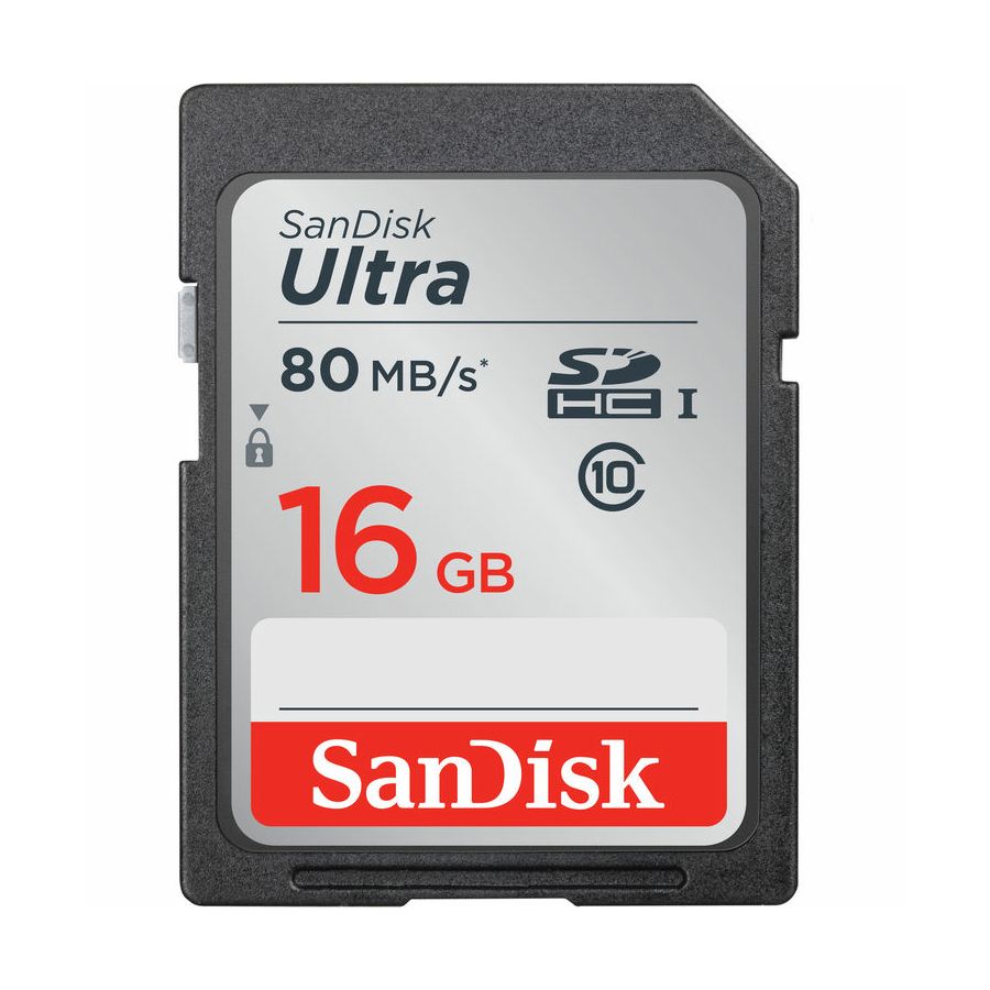 SanDisk Ultra SDHC 16GB 80MB/s Class 10 UHS-I SDSDUNC-016G-GN6IN Memorijska kartica