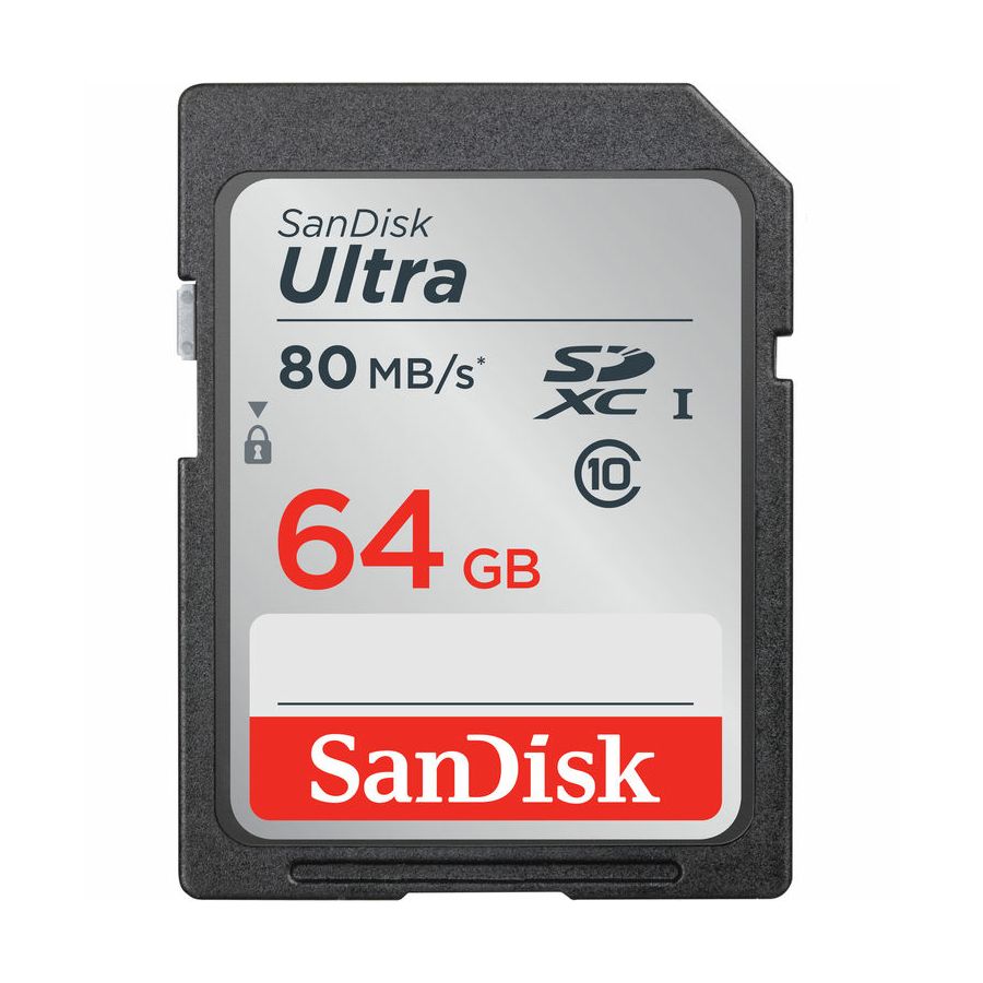 SanDisk Ultra SDXC 64GB 80MB/s Class 10 UHS-I SDSDUNC-064G-GN6IN Memorijska kartica