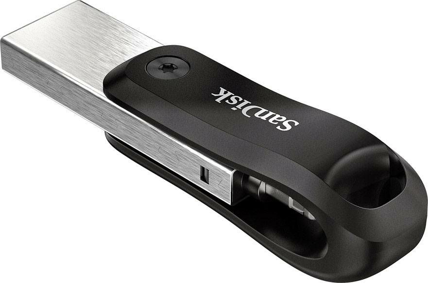 SanDisk USB Stick iXpand Flash Drive Go 128GB Apple Lightning (SDIX60N-128G-GN6NE)