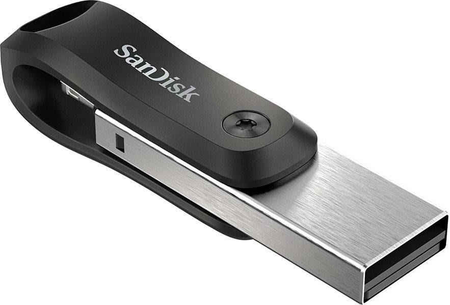 SanDisk USB Stick iXpand Flash Drive Go 128GB Apple Lightning (SDIX60N-128G-GN6NE)