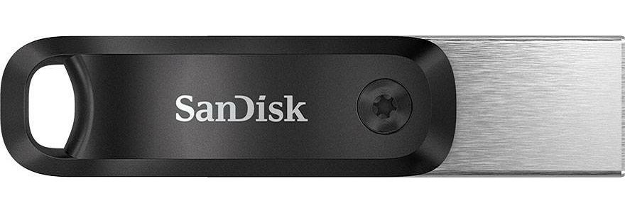 SanDisk USB Stick iXpand Flash Drive Go 128GB Apple Lightning (SDIX60N-128G-GN6NE)