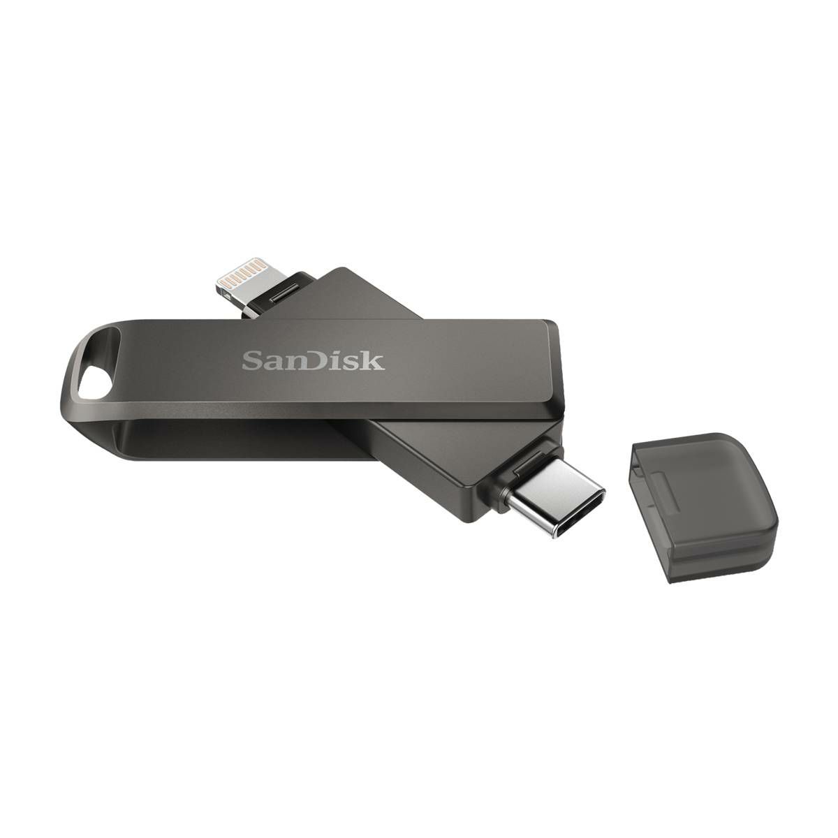 SanDisk USB Stick iXpand Flash Drive Luxe 64GB Type-C™ Apple Lightning (SDIX70N-064G-GN6NN)