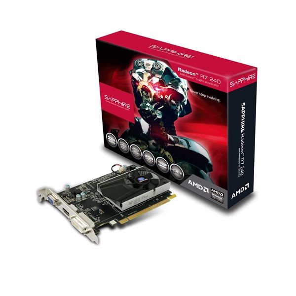 Sapphire R7 240 Boost, 2GB DDR3