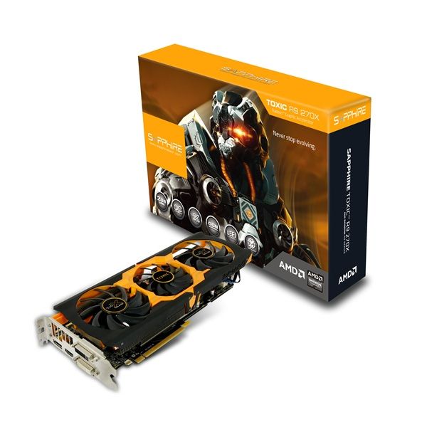 Sapphire R9 270X Toxic, 2GB GDDR5, FullRetail