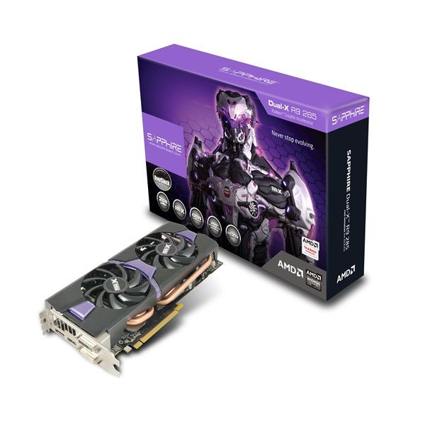 Sapphire R9 285 Dual-X OC, 2GB GDDR5