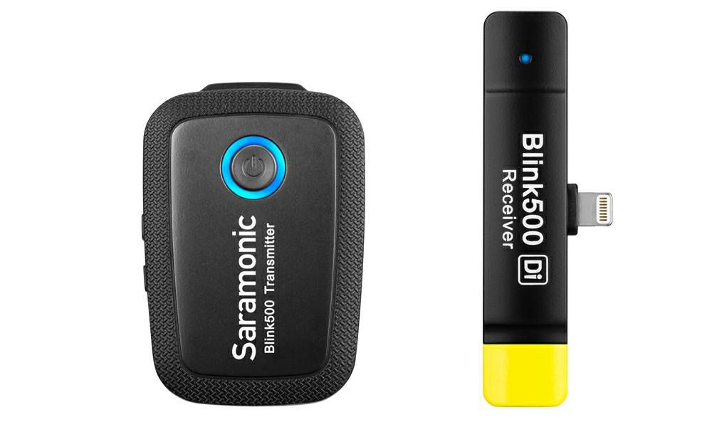 Saramonic Blink 500 B3 2.4G Wireless Microphone Kit (TX+RXDi) komplet 1x receiver + 1x transmitter + lavalier mikrofon za iOS uređaje