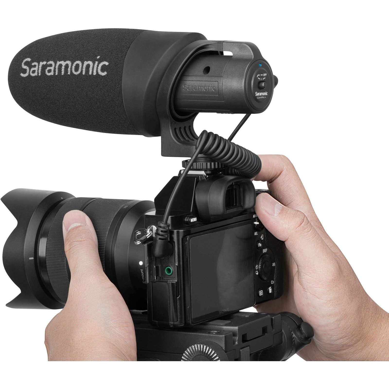 Saramonic CamMic+ Lightweight On-Camera Microphone mikrofon za DSLR i smartphone 