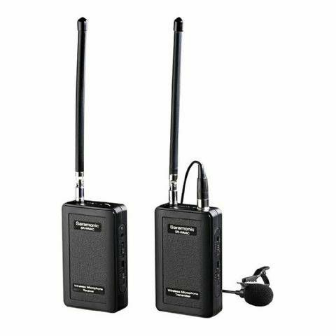 Saramonic Duo Microphone Kit Wireless SR-WM4C with Audiomixer AX100