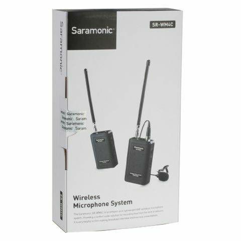 Saramonic Duo Microphone Kit Wireless SR-WM4C with Audiomixer AX100