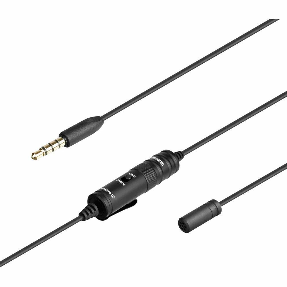 Saramonic LavMicro U2 Lavalier Microphone lavalier mikrofon za DSLR fotoaparate, videokamere, smartphone, audio snimače