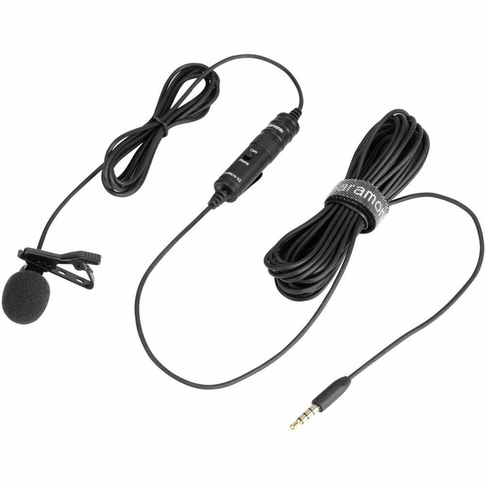 Saramonic LavMicro U2 Lavalier Microphone lavalier mikrofon za DSLR fotoaparate, videokamere, smartphone, audio snimače