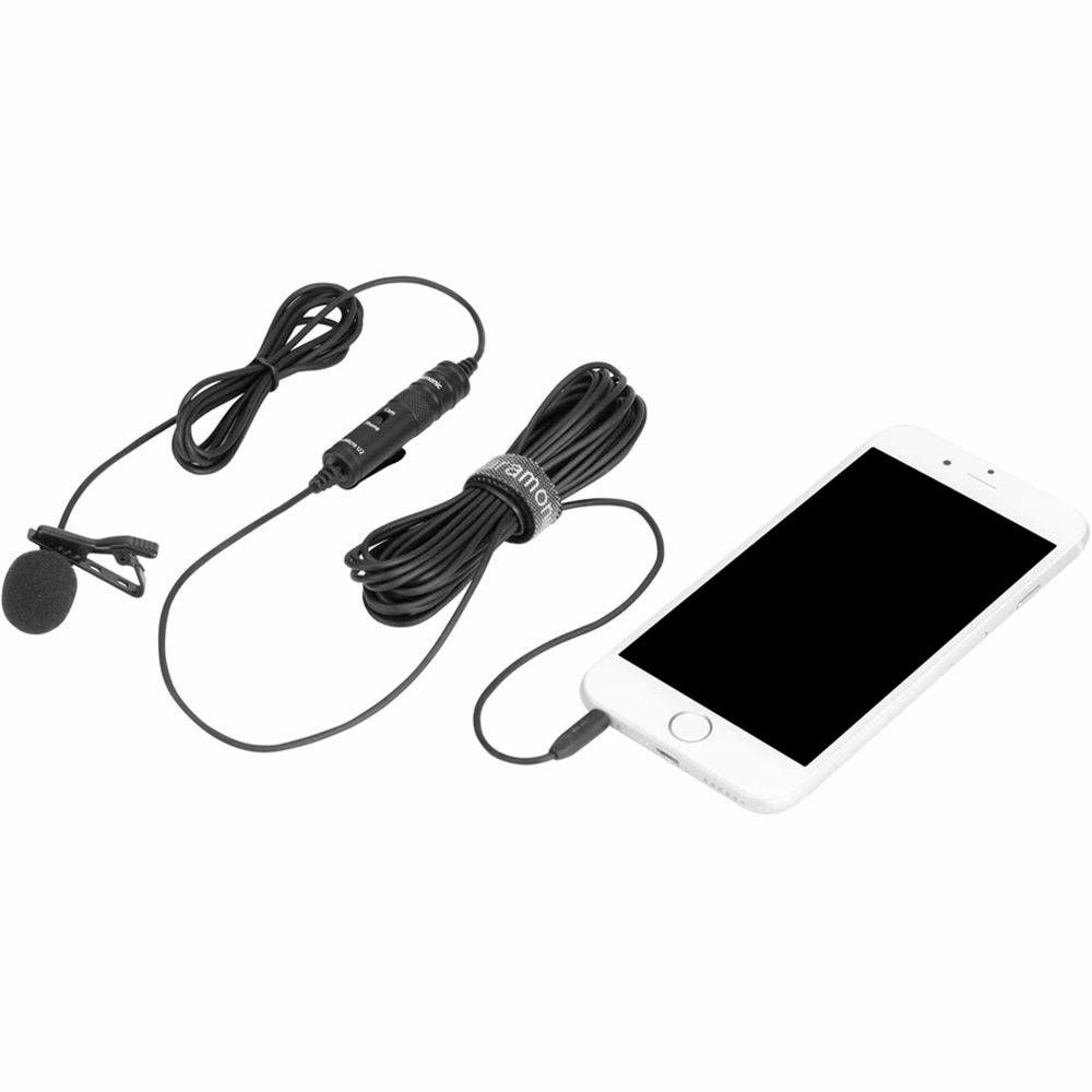 Saramonic LavMicro U2 Lavalier Microphone lavalier mikrofon za DSLR fotoaparate, videokamere, smartphone, audio snimače