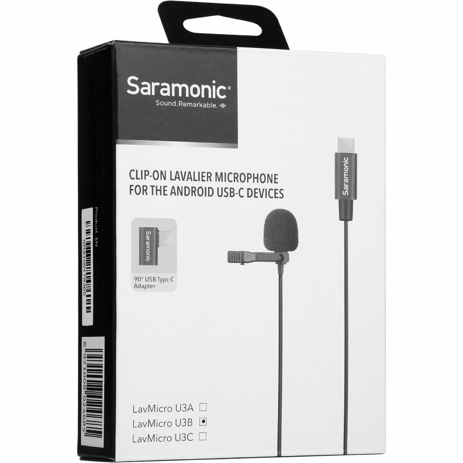 Saramonic LavMicro U3B Lavalier mic lavalier mikrofon za USB Type-C uređaje 6m