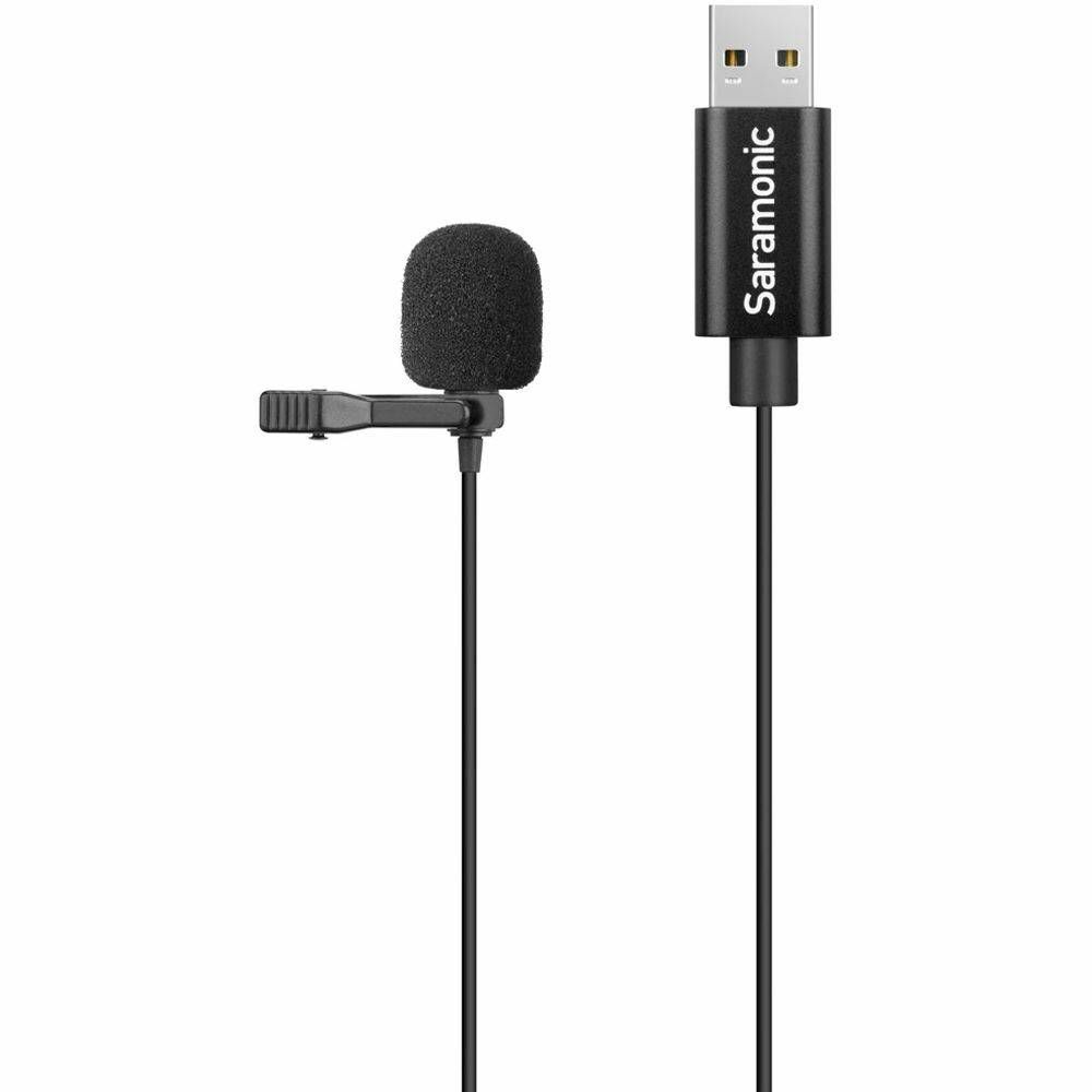 Saramonic SR-ULM10 Upgraded USB Lavalier microphone lavalier mikrofon za računalo i Mac uređaje