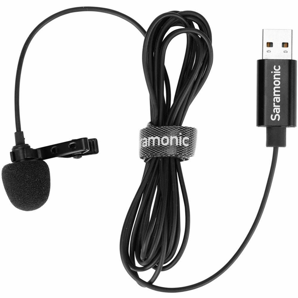 Saramonic SR-ULM10 Upgraded USB Lavalier microphone lavalier mikrofon za računalo i Mac uređaje