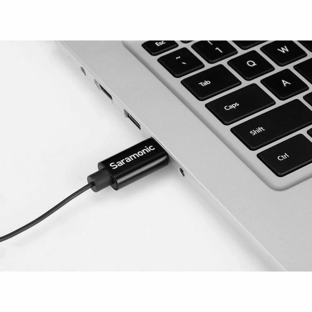 Saramonic SR-ULM10 Upgraded USB Lavalier microphone lavalier mikrofon za računalo i Mac uređaje