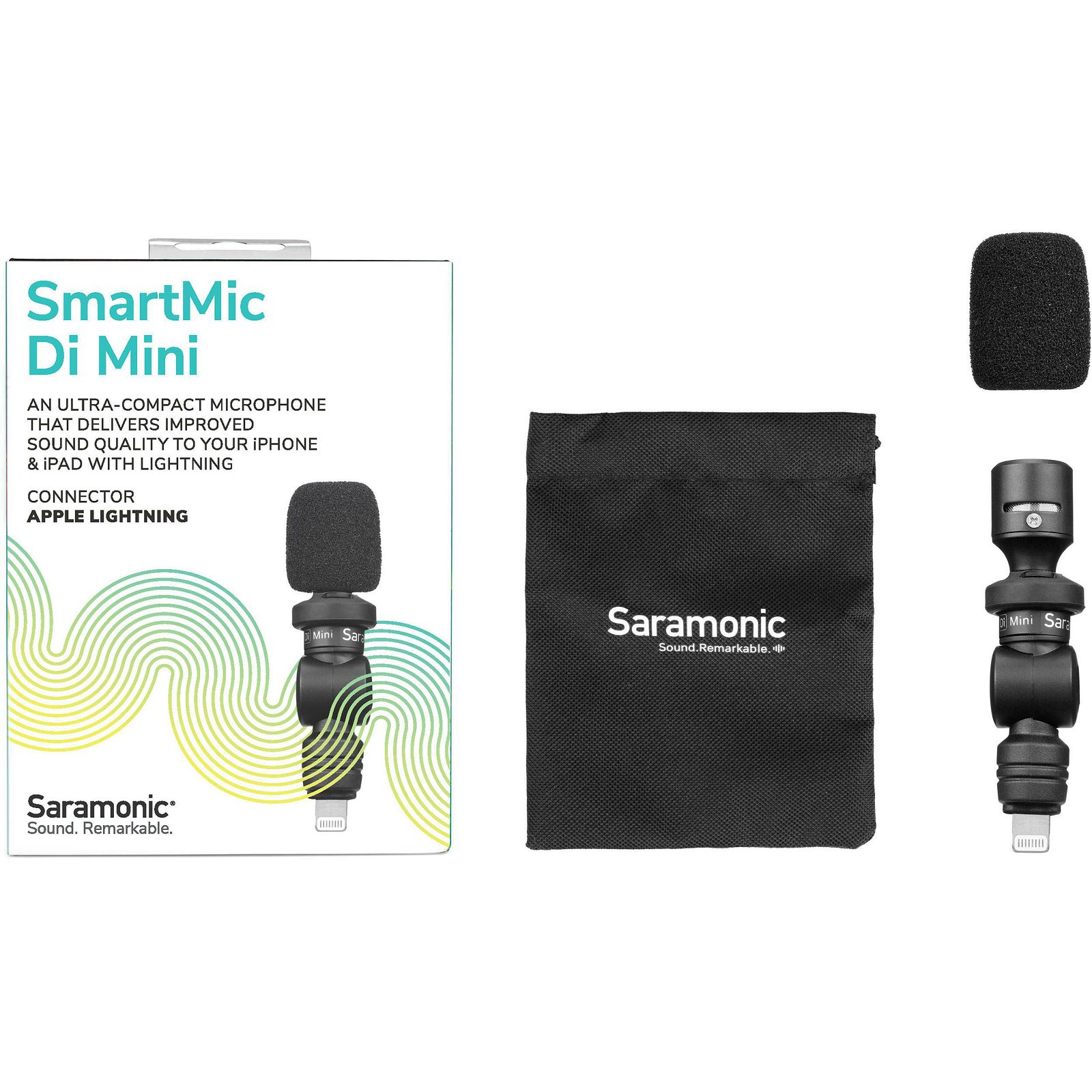 Saramonic SmartMic Di Mini Compact Lightning Microphone kompaktni mikrofon za iOS uređaje
