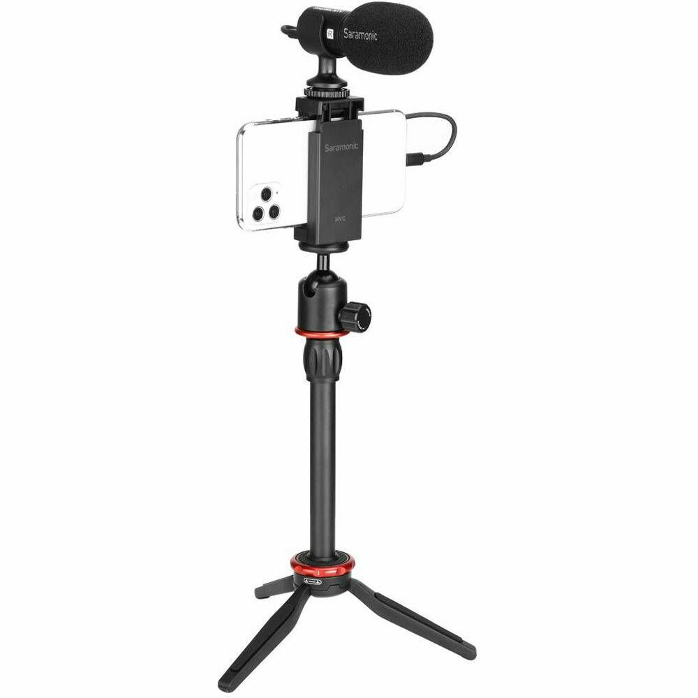 Saramonic SmartMic MTV Smartphone kit za vlogging, streaming i podcastove (mikrofon + mini tripod)