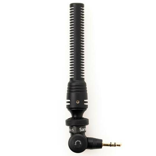 Saramonic SmartMic5 Mini shotgun microphone with 3.5mm TRS connector